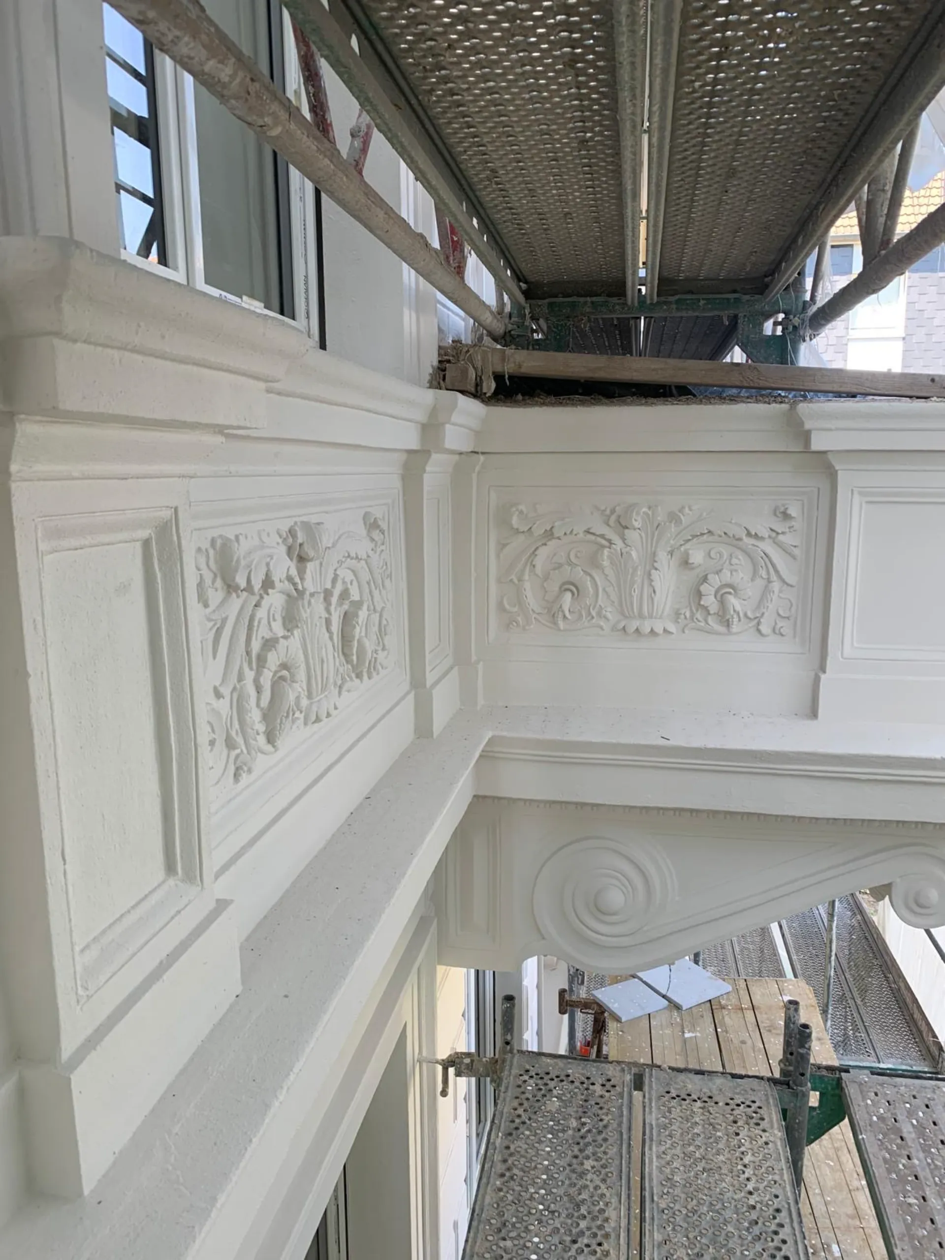 Restaurierung Stuck Wuppertal Klausen durch Stuckateurmeister Alexander Leubner